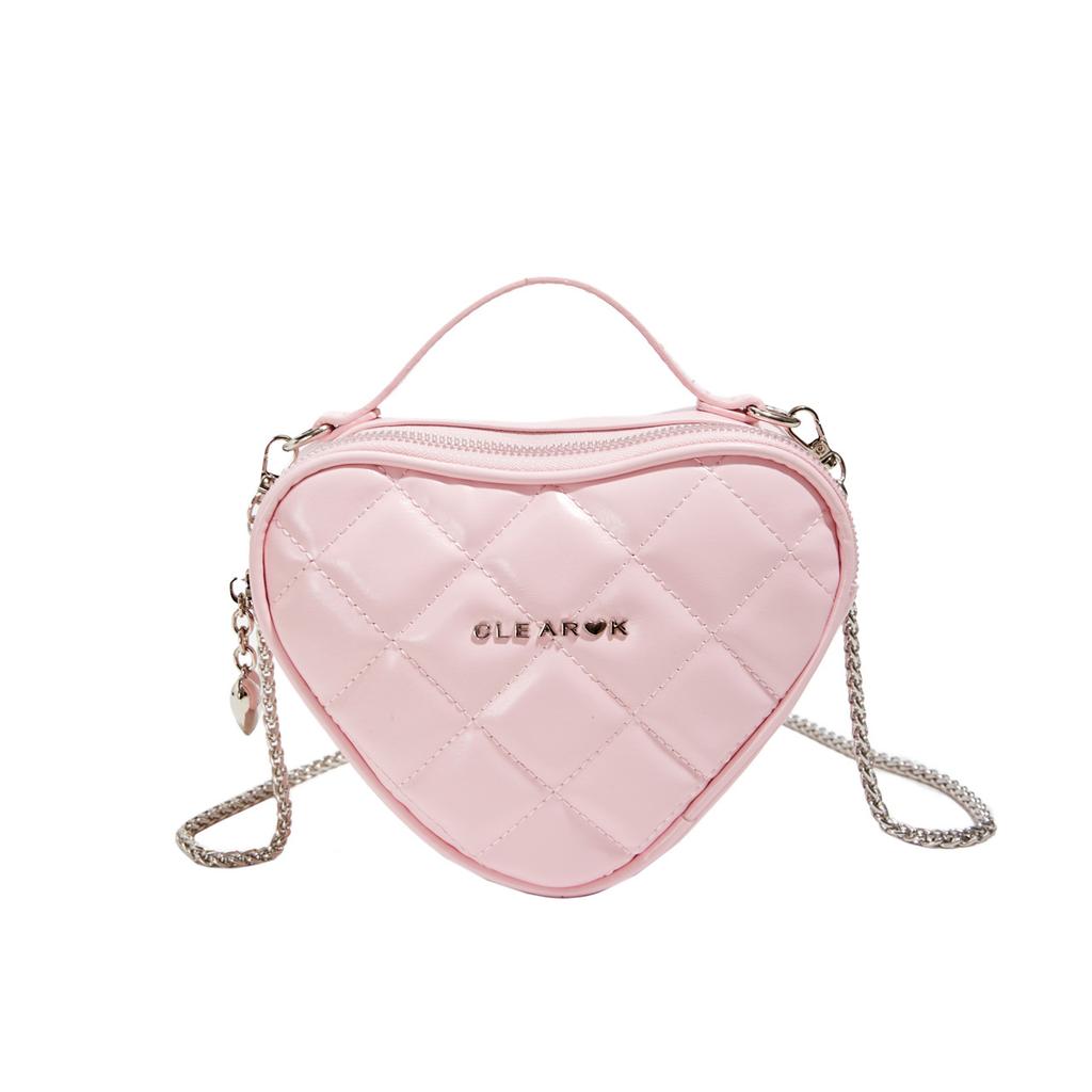Love Bag New Fashion Chain Single Shoulder Crossbody Small Bag Portable Mouth Red Envelope