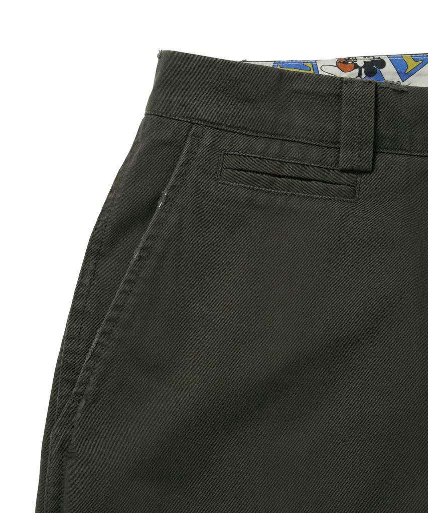 THISISNEVERTHAT Tnt_Mickey_Distressed Chino Pant Brown