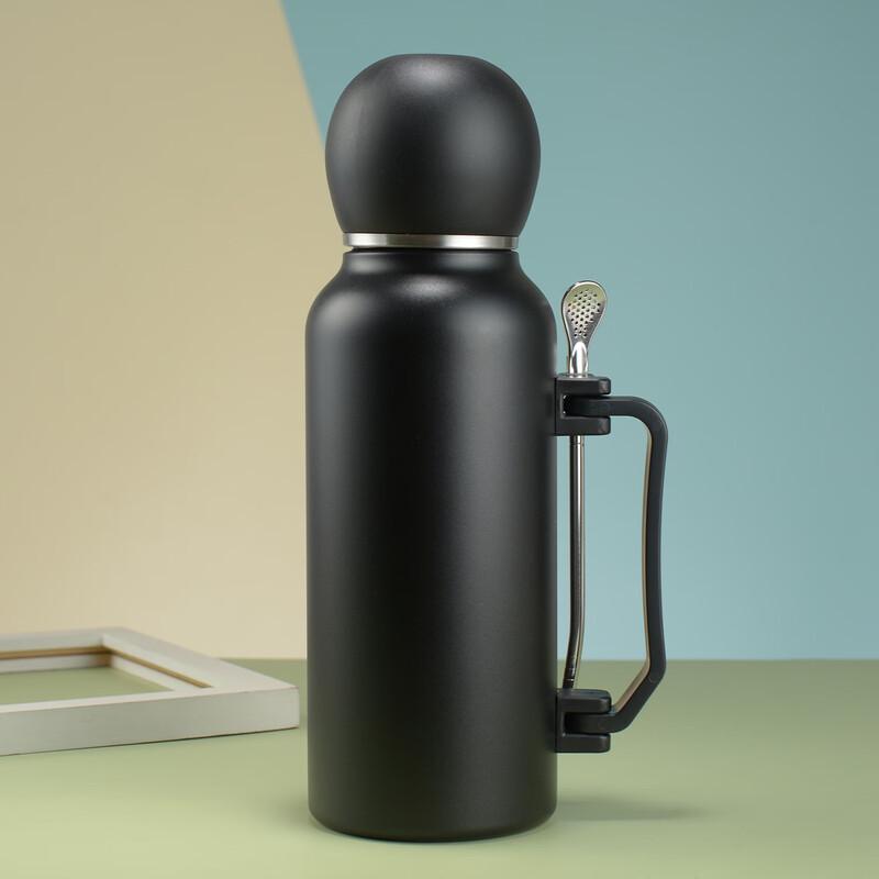 MRSIKEY Large Capacity Vacuum Insulated Water Bottle with Straw