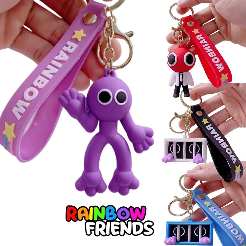 Vibrant Roblox Rainbow Friends Kids Keyring-stylish Ornament For Bag Pendant