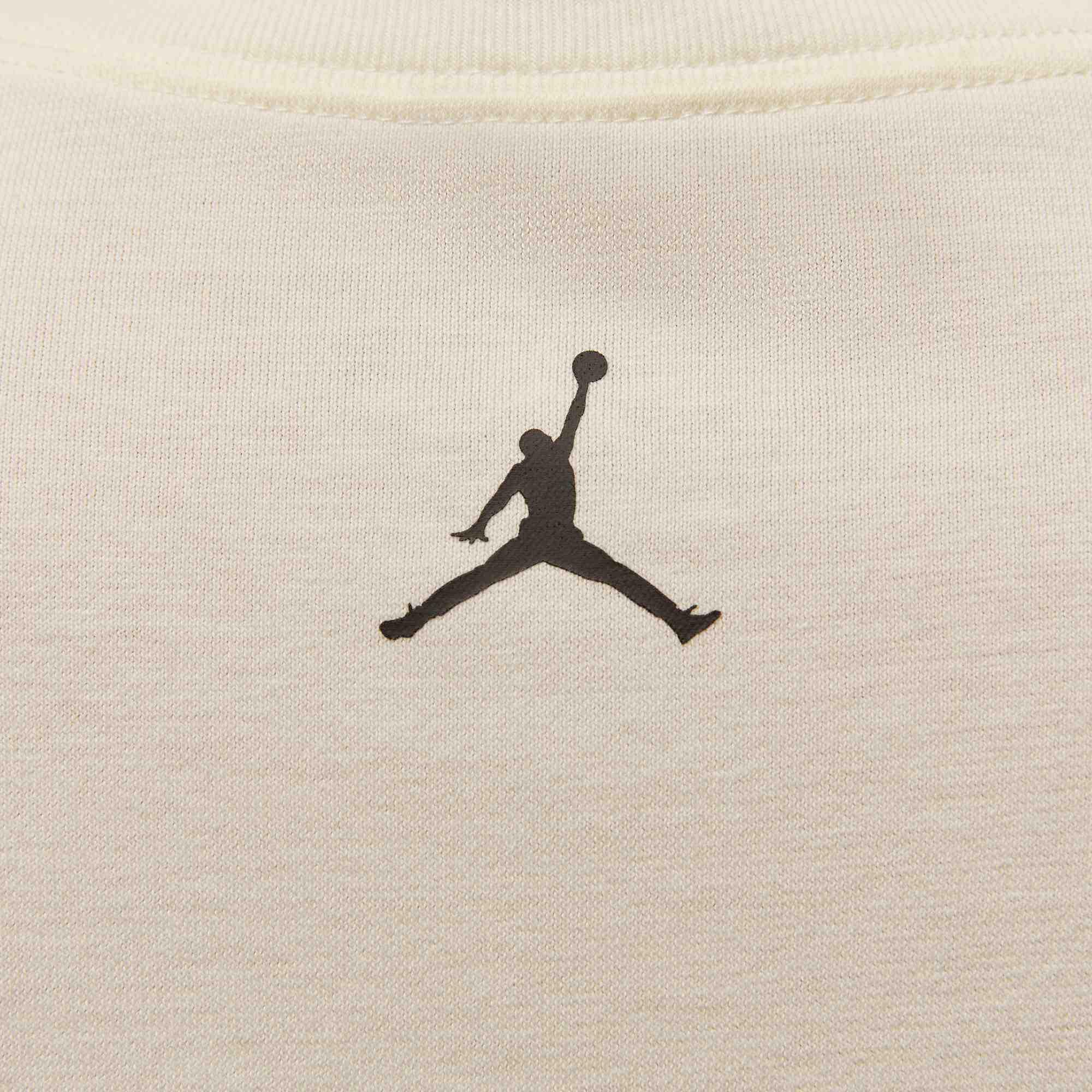 

Jordan Oversized Moisture-Wicking Comfortable Soft Loose Round Neck Fashionable Versatile Short Sleeve T-Shirt Women Tops Sail-White IB7032-133 S