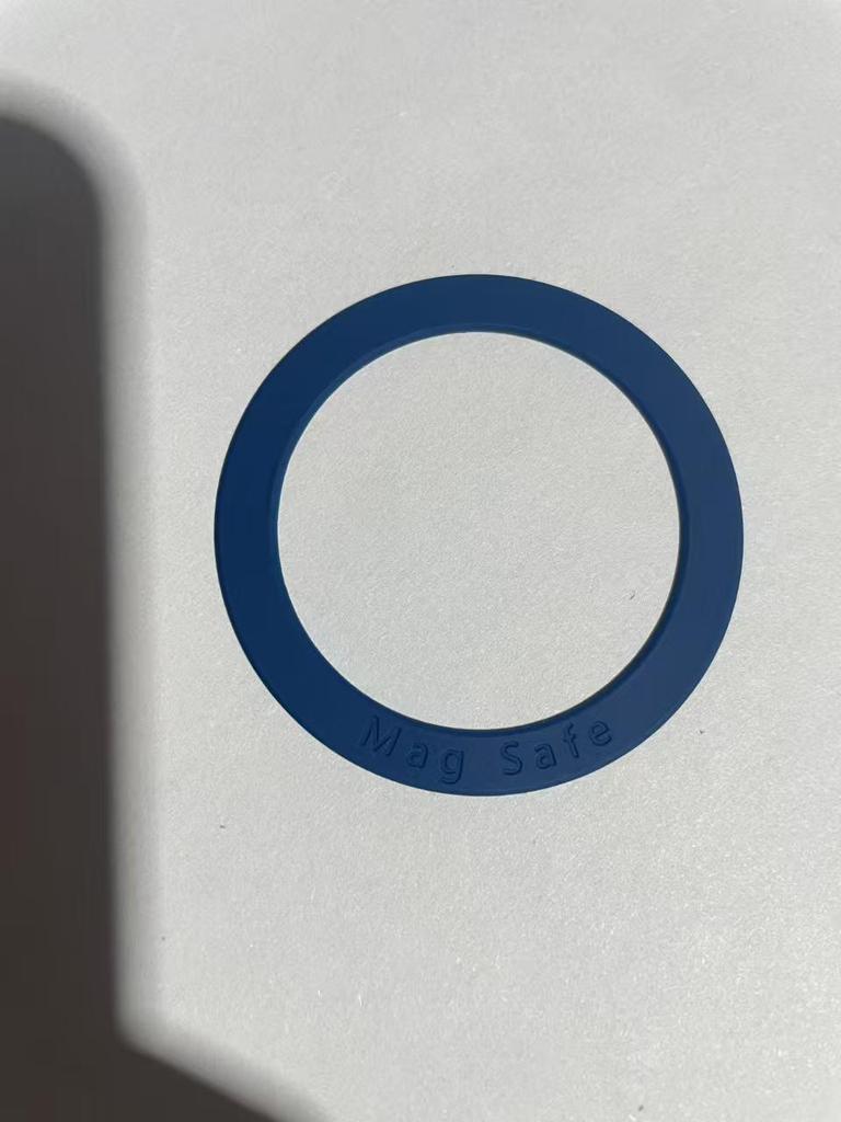Magsafe Wireless Charging Phone Case with Magnetic Ring and Silicone Sheet