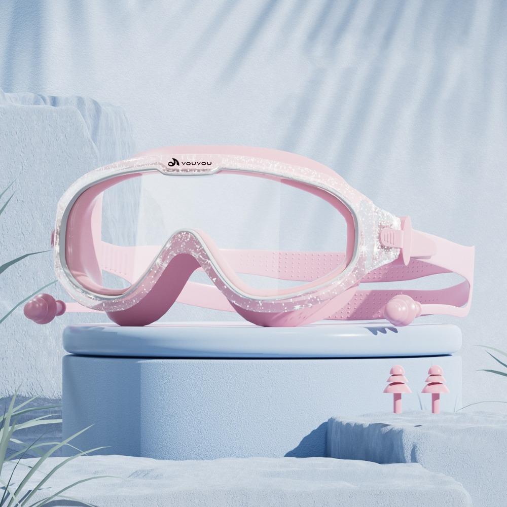 High-Definition Freediving Mask Anti Fog Diving Mask Comfortable Swimming Goggles  For Women