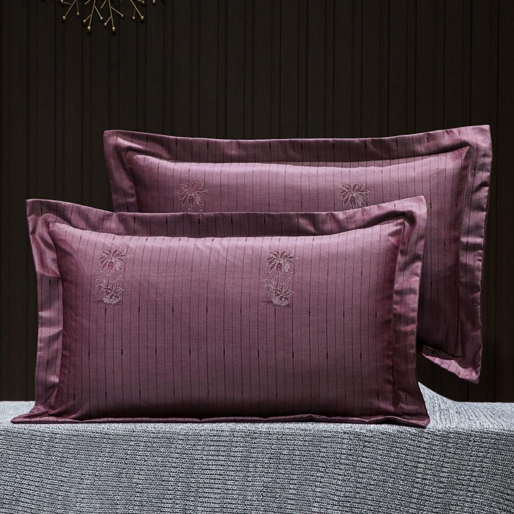 1 Pair of Tribute Satin Jacquard Envelope Pillowcases, 48*74cm Adult Pillowcases, Spring/Summer Comfort Pillowcases, Pillowcases Without Inserts