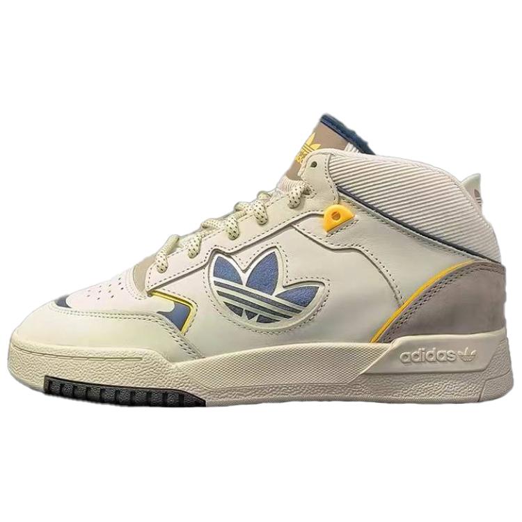 

Adidas Originals Drop Step XL Anti Slip Wear Resistant High Top Skateboard Shoes Unisex White Sneakers JH9598 36 белый