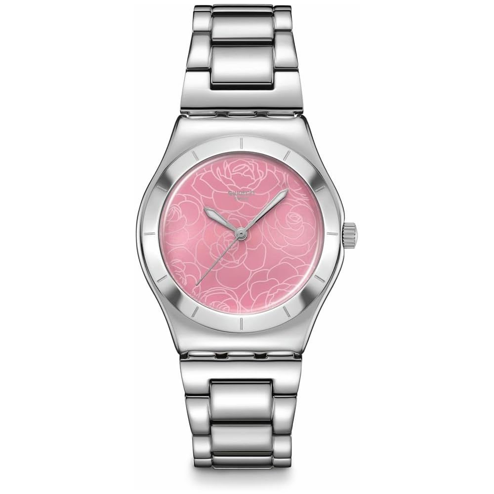 Часы Swatch IRONY MEDIUM PETAL CHARM YLS234G Женские Серые