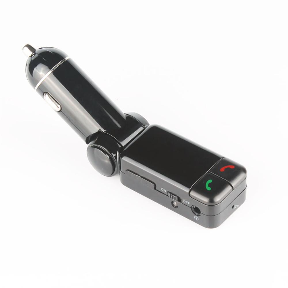 Car Bluetooth Hands-free MP3 Player FM Transmitting Mobile Phone Call