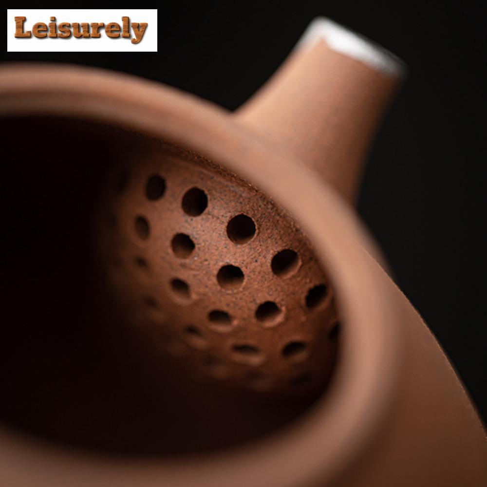 130ml Retro Stará Skála Bláto Konvička Ručně vyráběná Pozlacené Stříbro Tradiční Konvička Čajová Varná Konvice Čínský Čaj Čajový Obřad Příslušenství