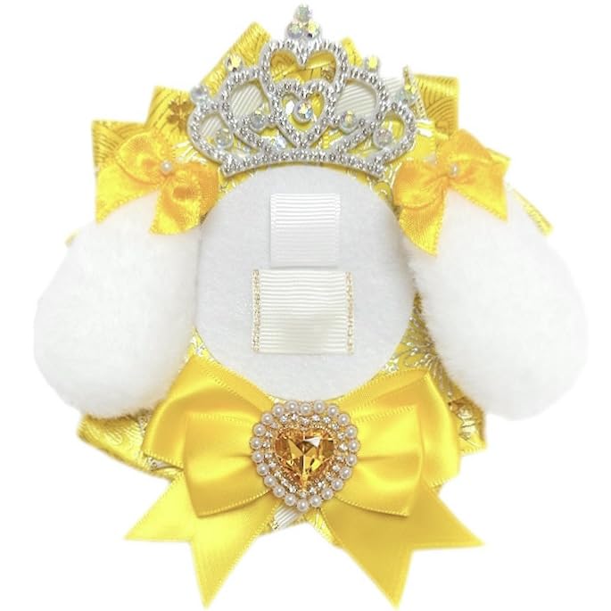 

Розетка для значков Ита розетка Деко Ита сумка Ошикацу Товары Оши Кролик Ангел область Чехол для значков 57мм 76мм [efShop] [Кроличьи ушки] (Желтый, Сердце)