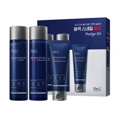 Set de 3 Piezas Black Snail Homme Prestige (Tónico 150ml + Emulsión 150ml + Espuma Limpiadora 70ml Regalo)