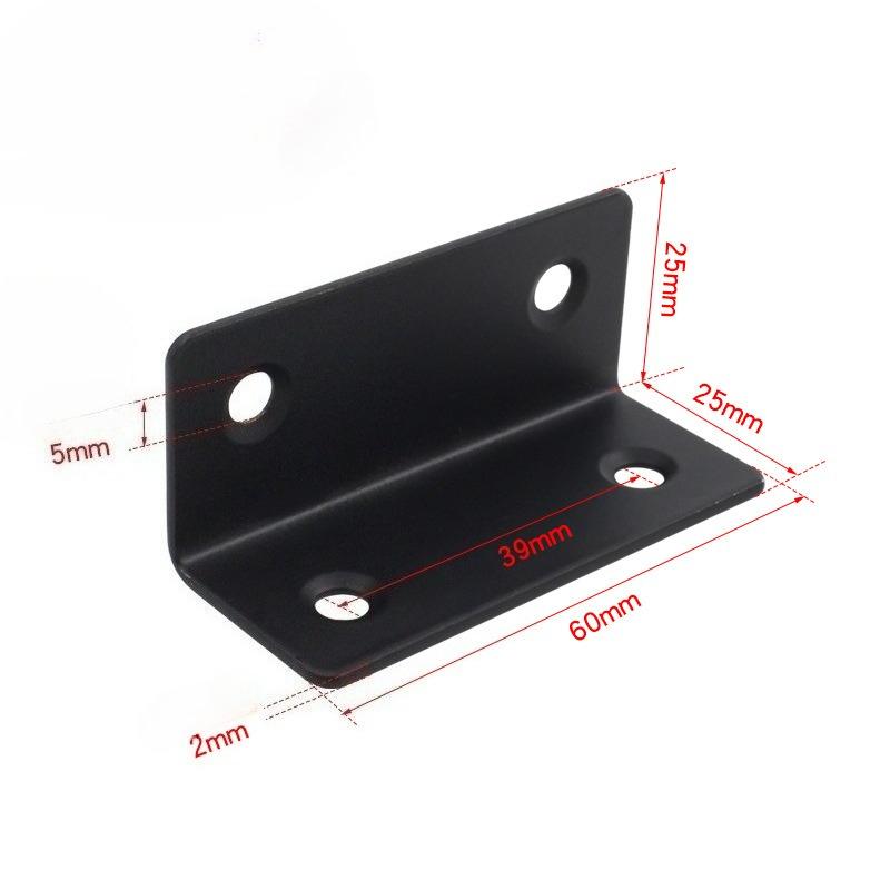 

6Pcs Heavy Duty Stainless Steel Furniture Fixer L Shape Corner Brace Right Angle Bracket for Tabletop Desktop Shelving