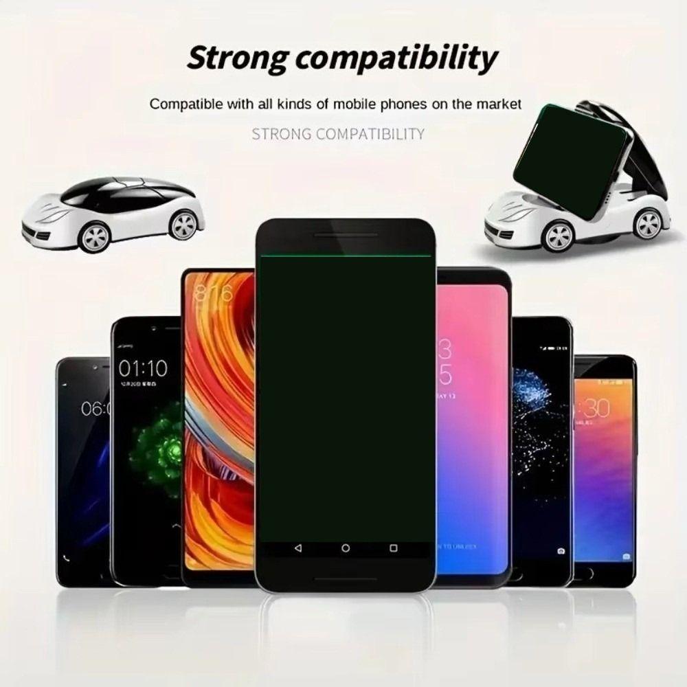 Universal Car Model Phone Stand Bracket Foldable Car Model Navigation Brackets