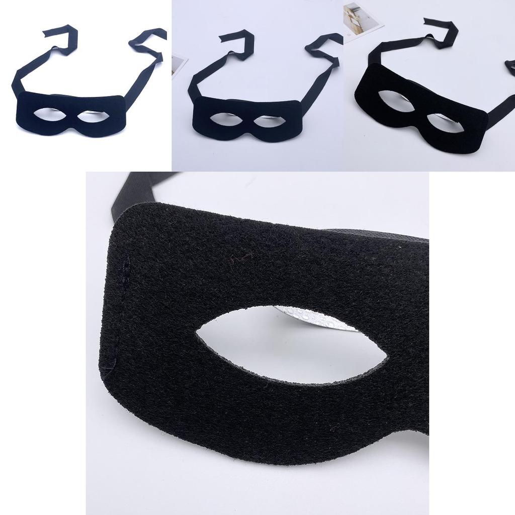Cosplay Zorro Mask Eye Cover Fabric Material For Costume Parties And Themed Celebrations