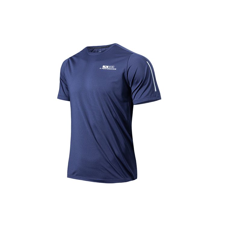 

Anta Basketball Training Fitness Round Neck T-Shirt Men Tops Sky-Blue 952227156-3
