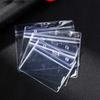 1PC New PVC Sealed Card Sleeve Transparent Waterproof ID Card Badge Holder Vertical/Horizontal Name Card Protector Cover