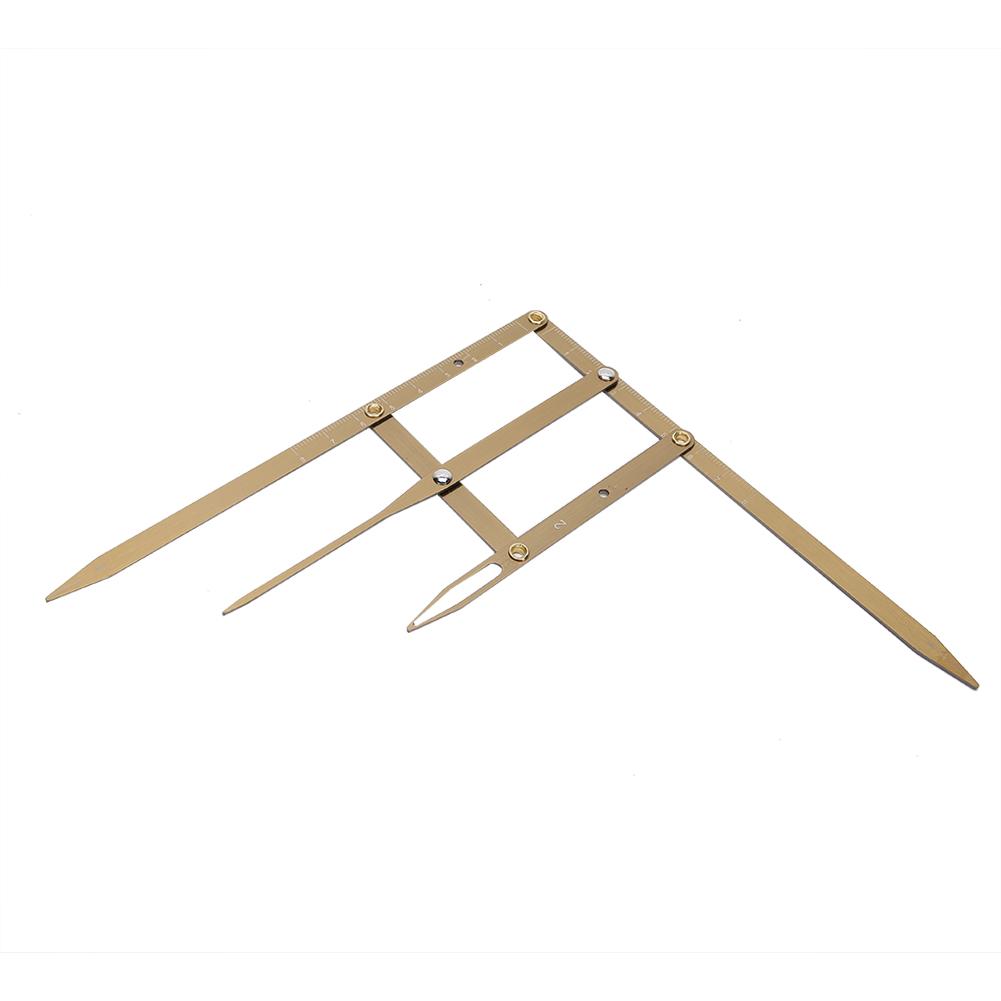 Microblading Tattoo Eyebrow Ruler Golden Ratio Makeup Symmetrical Tool AccessoryGold