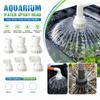 Rotatable Outlet Aquarium Filter Screen 20/25/32mm Aquarium Water Spray Head Aquarium Filtration