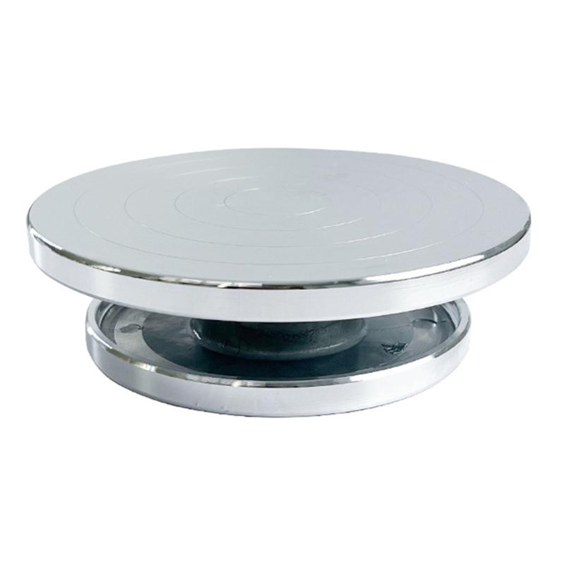 

6/8/10/12in Double-Sided Pottery Turnable Wheel Turntable Sculpting Wheel Rotated Turntable Sculpting Pottery Wheel 6 inches