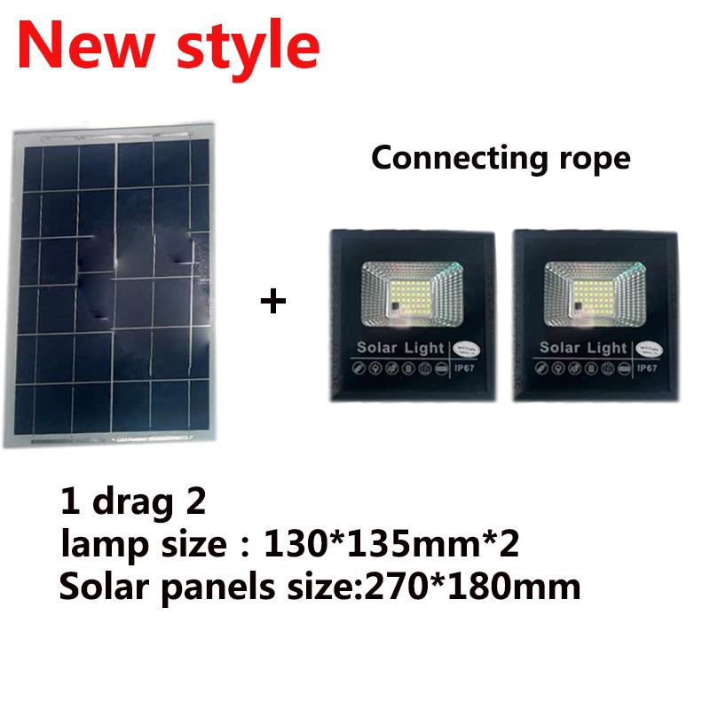 50w 100w 200w 300w 500w Solar Flood Lights LED Solar Powered Spotlight Outdoor Waterproof Reflector Solar with Remote Control