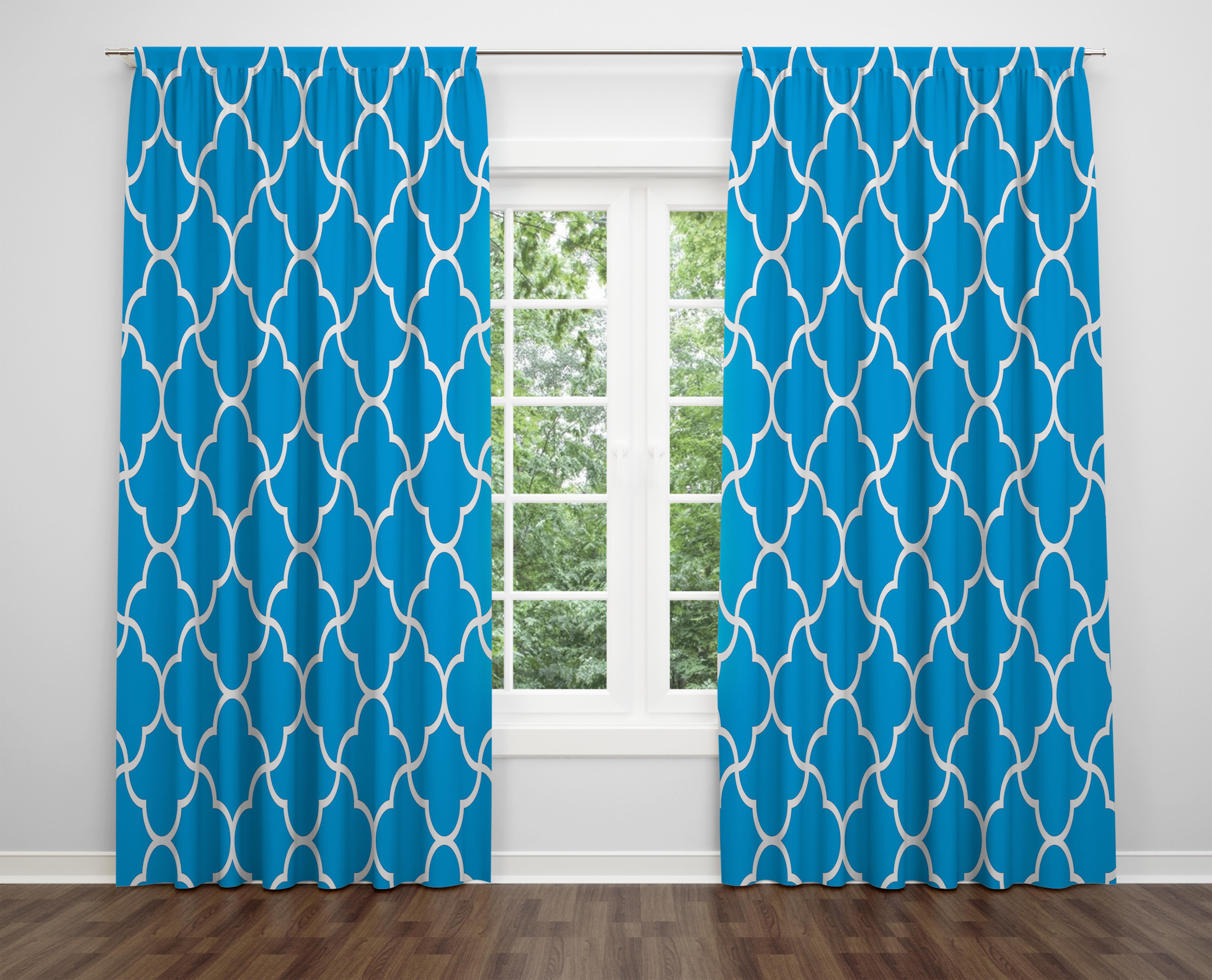 

Декоративний дизайн, високоякісна бавовняна тканина, ви можете вибрати одну або подвійну фіранку з крила 1 piece різнокольоровий