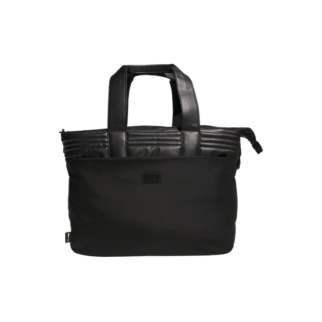 

Adidas Casual Solid Color Nylon Tote Bag Regular Unisex Couple Unisex bags Black IA2681 Black