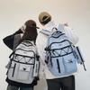 Schoolbag Japanese Harajuku Retro Tooling Schoolbag, Junior High School Student Large-capacity Backpack Male Tide Ins Campus Style Backpack Female