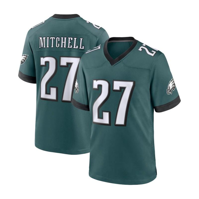 Philadelphia Eagles NFL Football Jersey Jalen Hurts 1 Saquon Barkley 26 Embroidered Team Sportswear Men