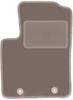 Beige Driver's Mat For: Fiat 500 Cabrio, Hatchback (2007-2013)