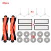 Spare Replacement Parts Fit For Xiaomi X11 Plus X11+ Robot Vacuum, Roller Brush Side Brush Filter Mop Cloth Dust Bag Accessories