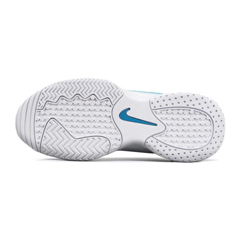 Nike Jr.GS Slip Resistant Shock Absorbers Low Top Kids' Training Shoes White Black Blue Sneakers CD0440-101