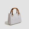 Bohao Bamboo PVC Square Barbie Jelly Crossbody: Stylish, Versatile, Dirt-Resistant, and Easy-to-Clean Summer Women's Evening Bag.