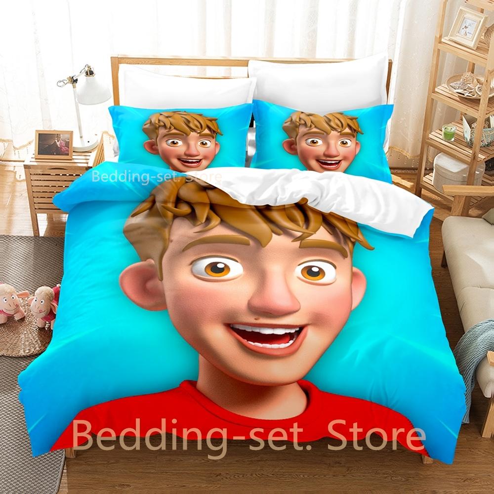 

Burgerpommes Elerkopf Bedding Set Single Twin Full Queen King Size Bed Set Icrimax Bedroom Duvetcover Sets Lukasbs Bed EU Single(135*200cm)3pcs