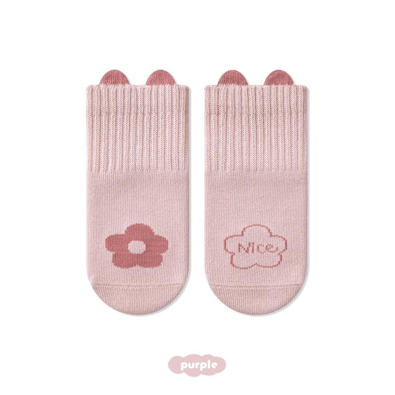 Children's Floor Socks Cartoon Soft Baby Toddler Indoor Anti-slip Walking Socks For Boys Girls Spring Autumn School Sports Sock