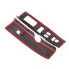 For Nissan 350Z 2003-2006 Real Carbon Fiber Car Window Lift Switch Cover Car Interior Modification Accessories RHD