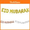Elegant Eid Mubarak Ramadan Kareem Foil Balloon Banner Party Decor For Muslim Celebrations