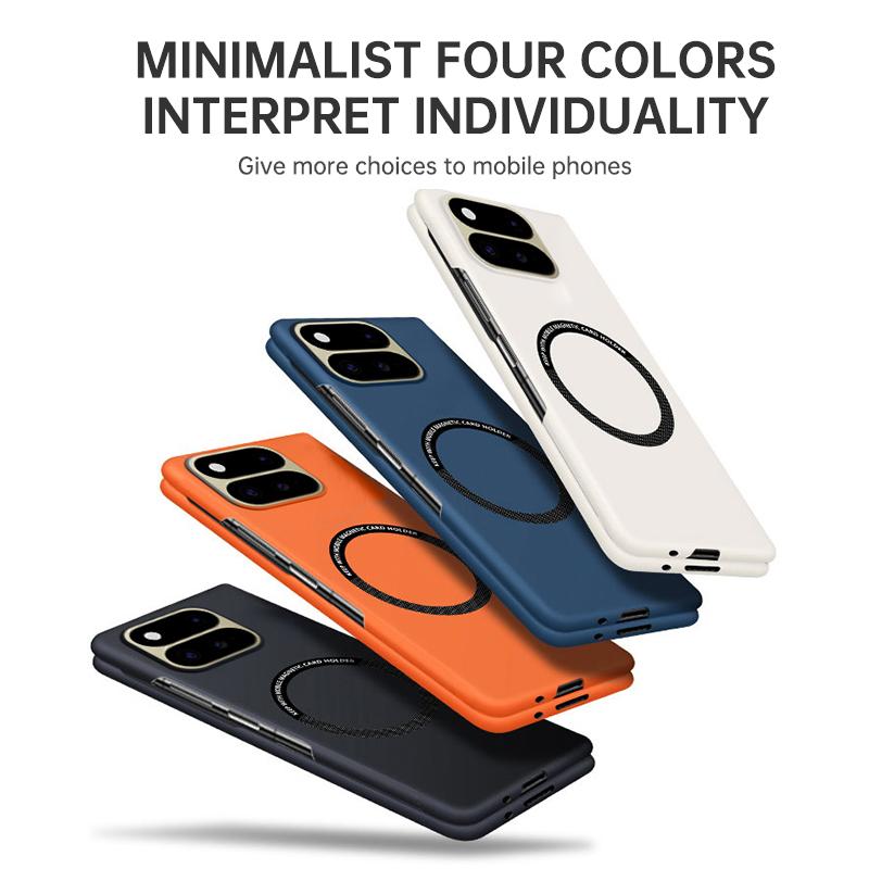 For MagSafe Magnetic Shockproof Hard PC Phone Case For Google Pixel 9 10 11 Pro Fold Wireless Charging Protective Shell Cover