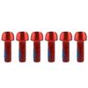 Titanium-plated Bicycle Handlebar Screws Stainless Steel Bicycle Disc Brake Caliper Bolt  Folding