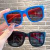 3pcs Candy Color  Sunglasses for Kids Folding Large Frame Sunglasses Children's Folding Glasses