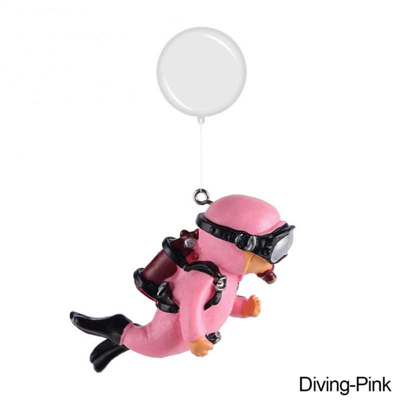 Classic Fish Tank Decoration Luminous Green Mini Floating Diver Aquarium Ornaments Cute Small Floating Ball Aquarium Accessories