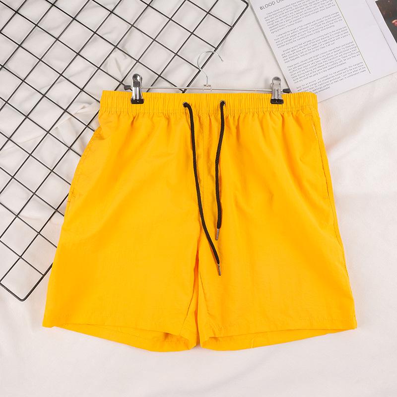 Pantaloni scurți de plajă impermeabili, cu uscare rapidă, la modă, pentru bărbați, stil european-american