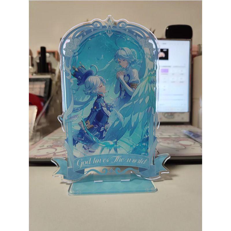 Скарамучча и Яэ Мико Стенди - Идеальный подарок на дни рождения друзей, украшение для стола 10cm