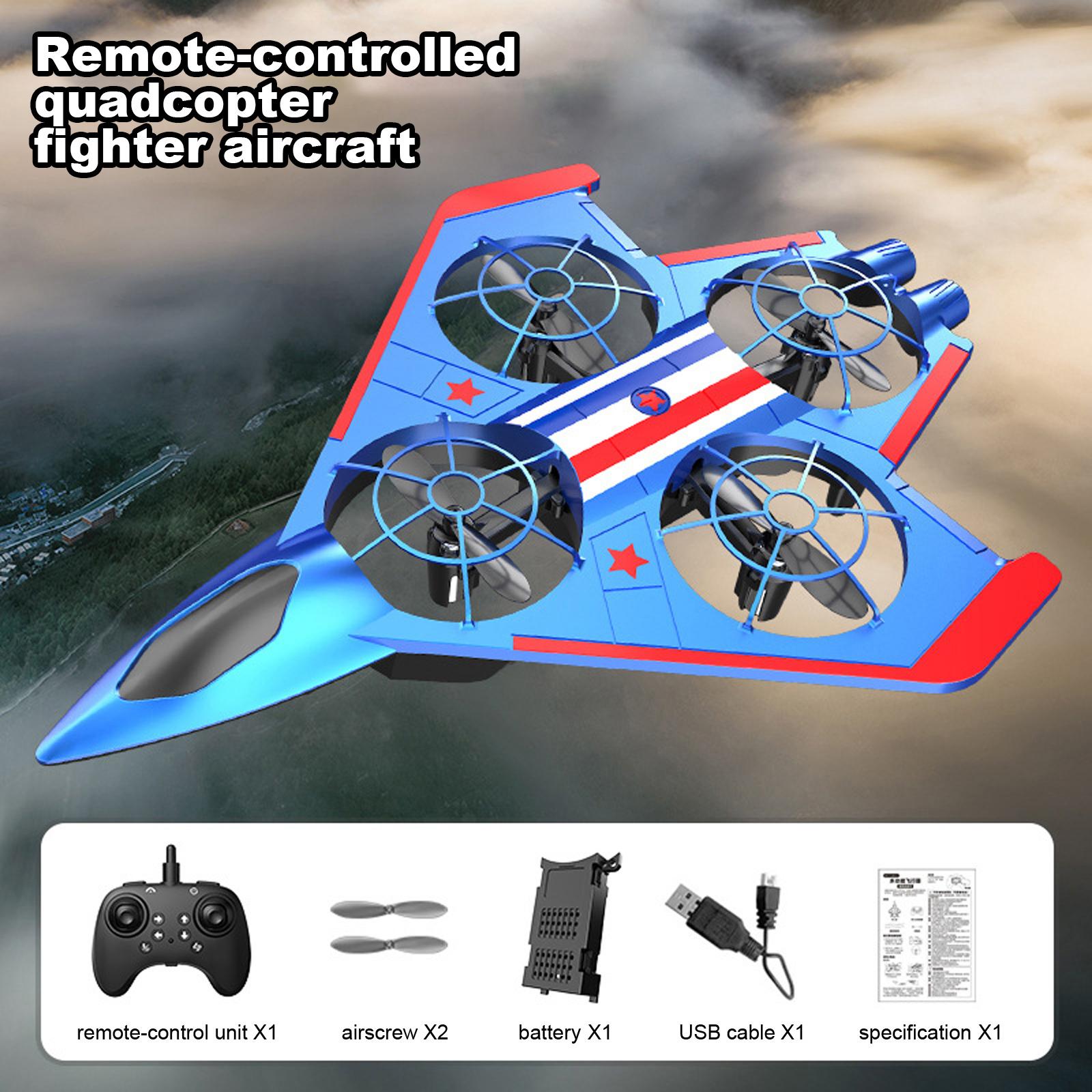 

Fighter Model Airplane Toy Boy Plastic Glider Drone One Size