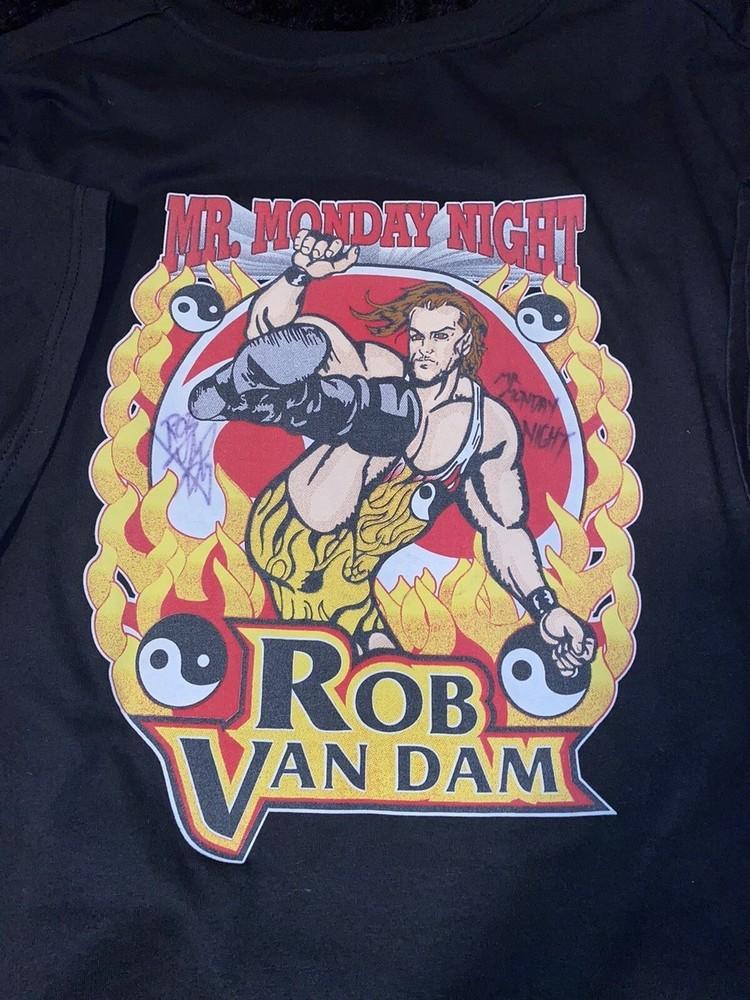 rob van dam Black Wrestling Reprint Unisex Cotton Tshirt E034 Unisex T-Shirt XXXXL