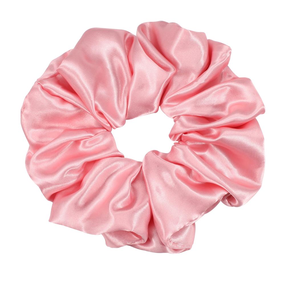 59 Colors XXL Plus Size Hair Ties Oversized Hair Scrunchies Extra Large Malaysia Muslim Hair Tie Chiffon Silk Satin Scrunchy