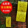 Premium 5pcs Outdoor Yellow Sticky Glue Flying Pest Insect Papers Traps For Bugs