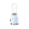Bol mixeur blender - SMEG - PBF01PBEU - 300 W - Double lame en inox - Capacité 0.6L