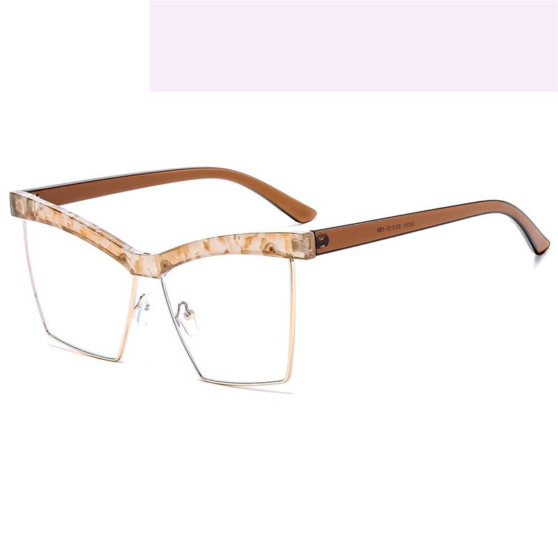 

Дизайн бренда Квадратная оправа для очков на брови Очки для дальнозоркости Фотохромная линза Защита от синего света Компьютерные Женские Очки для чтения При пресбиопии Индивидуальные 0 0