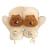 3D Animal Plush Gloves Winter Warm Gloves for Kids Teens Hand Warmers Furry Mittens Coldproof Windproof Cycling Handwear