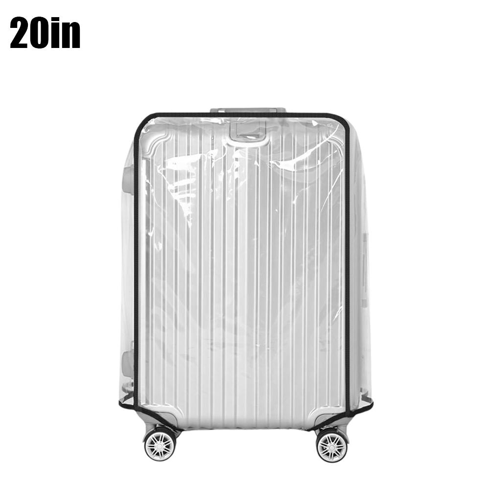 Kit Da Viaggio Prodotti Bagno Custodia In PVC Trasparente Per Valigia – Impermeabile, Antigraffio, 6 Taglie – Protezione Per Viaggi, Aeroporto Trolley Kway