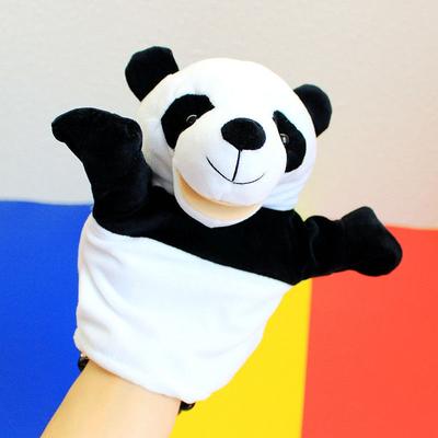 Cartoon Dinosaur Hand Puppet Plush Toy Hand Puppet Gloves That Can Open Mouth For Kindergarten Performances